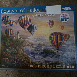 White Mountain Puzzle 'Festival of Balloons' 1000 PC